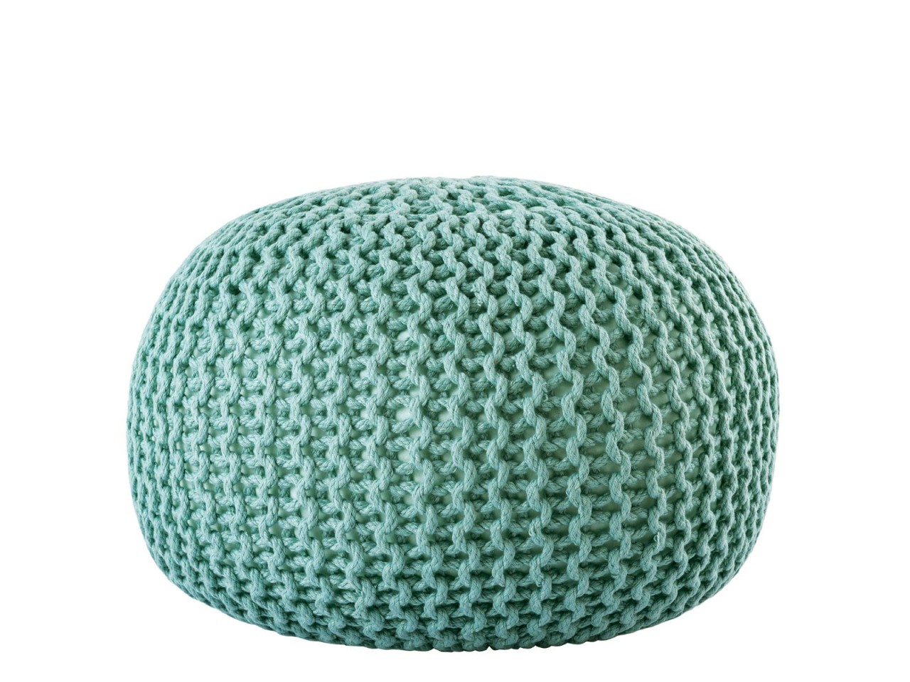 Pouf PREMIUM ø45cm Sitzhocker Strickpouf Innen Terrasse Pool Garten nachhaltig Pouf PREMIUM ø45cm Sitzhocker Strickpouf Innen Terrasse Pool Garten nachhaltig