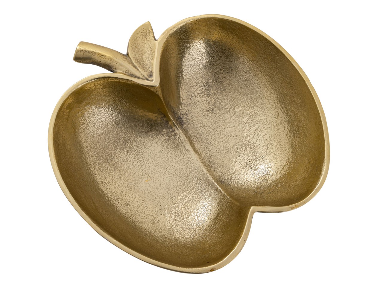 Apfel Schale Dekoschale Masterbox 12-teilig Apple gold o. silber Aluminium Apfel Schale Dekoschale Masterbox 12-teilig Apple gold o. silber Aluminium