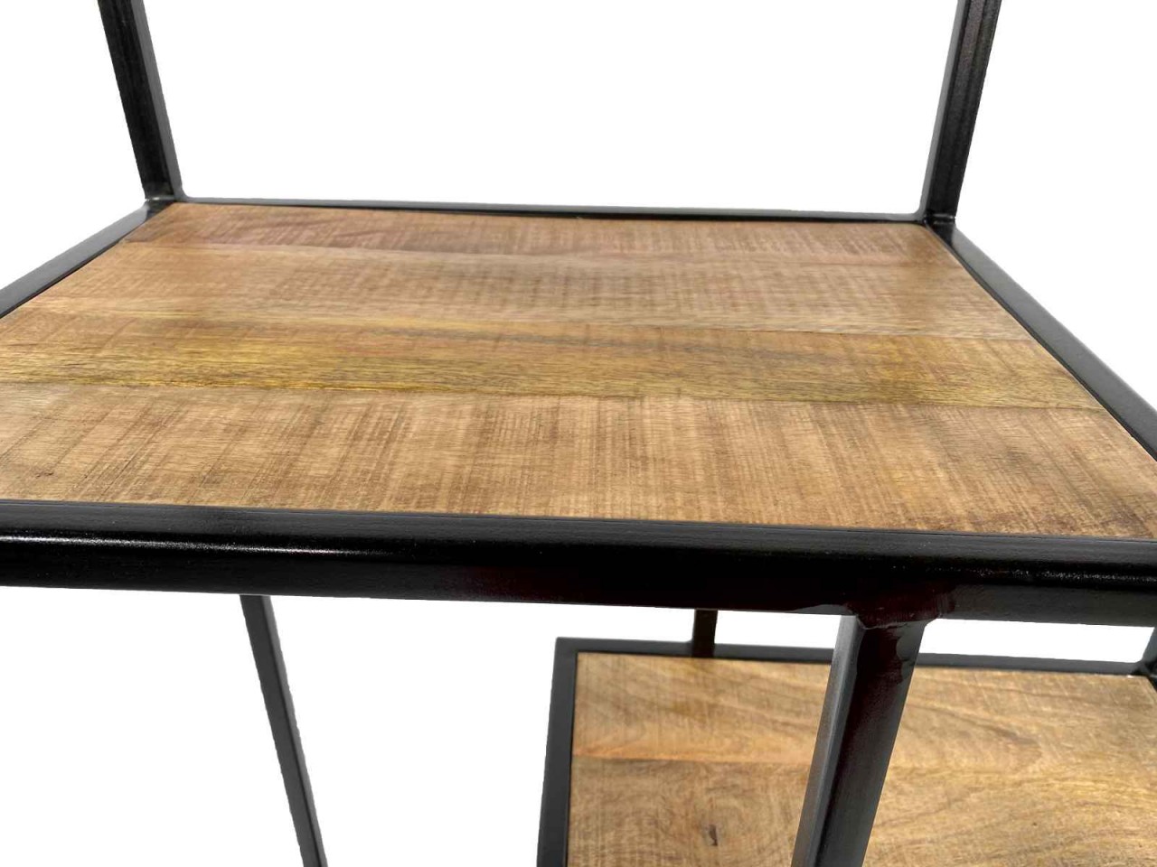 Stand Regal Bücher Regal Raumteiler Bücherbord 75 x 115 x 36 cm Liverpool Metall-Gestell schwarz Stand Regal Bücher Regal Raumteiler Bücherbord 75 x 115 x 36 cm Liverpool Metall-Gestell schwarz