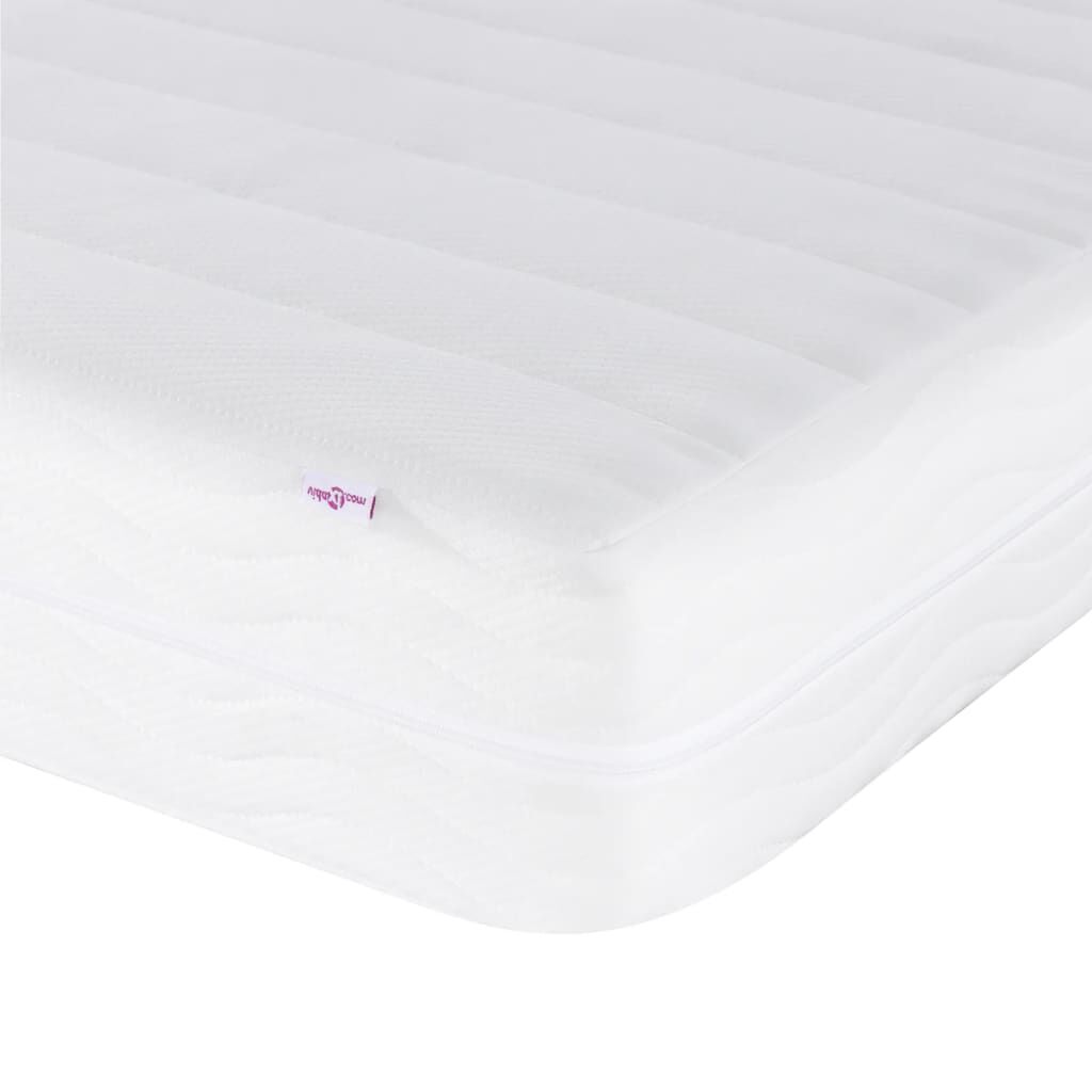 Komfortmatratze Weiß 120x200 cm aus Schaumstoff H2 H3 ergonomisches Liegen Komfortmatratze Weiß 120x200 cm aus Schaumstoff H2 H3 ergonomisches Liegen