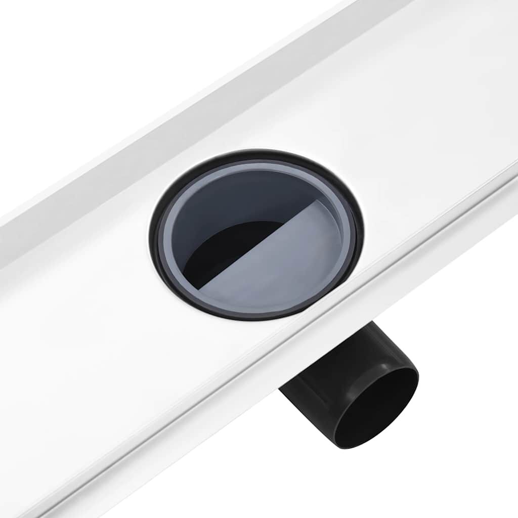 Duschablauf 2-in-1 Abdeckung 93×14 cm Edelstahl