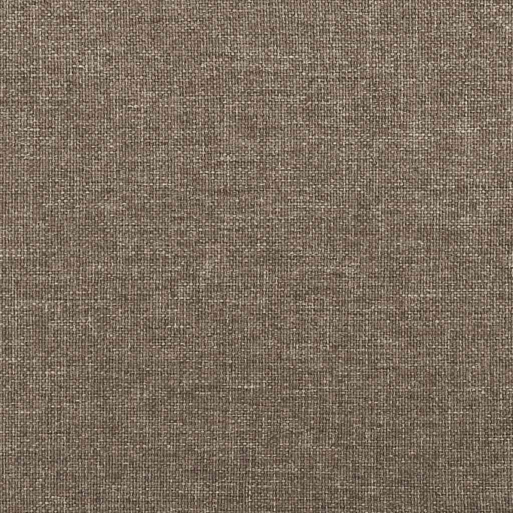 Bettgestell 140x190 cm Taupe Zeitloses Design ohne Matratze Stabil Modern Bettgestell 140x190 cm Taupe Zeitloses Design ohne Matratze Stabil Modern