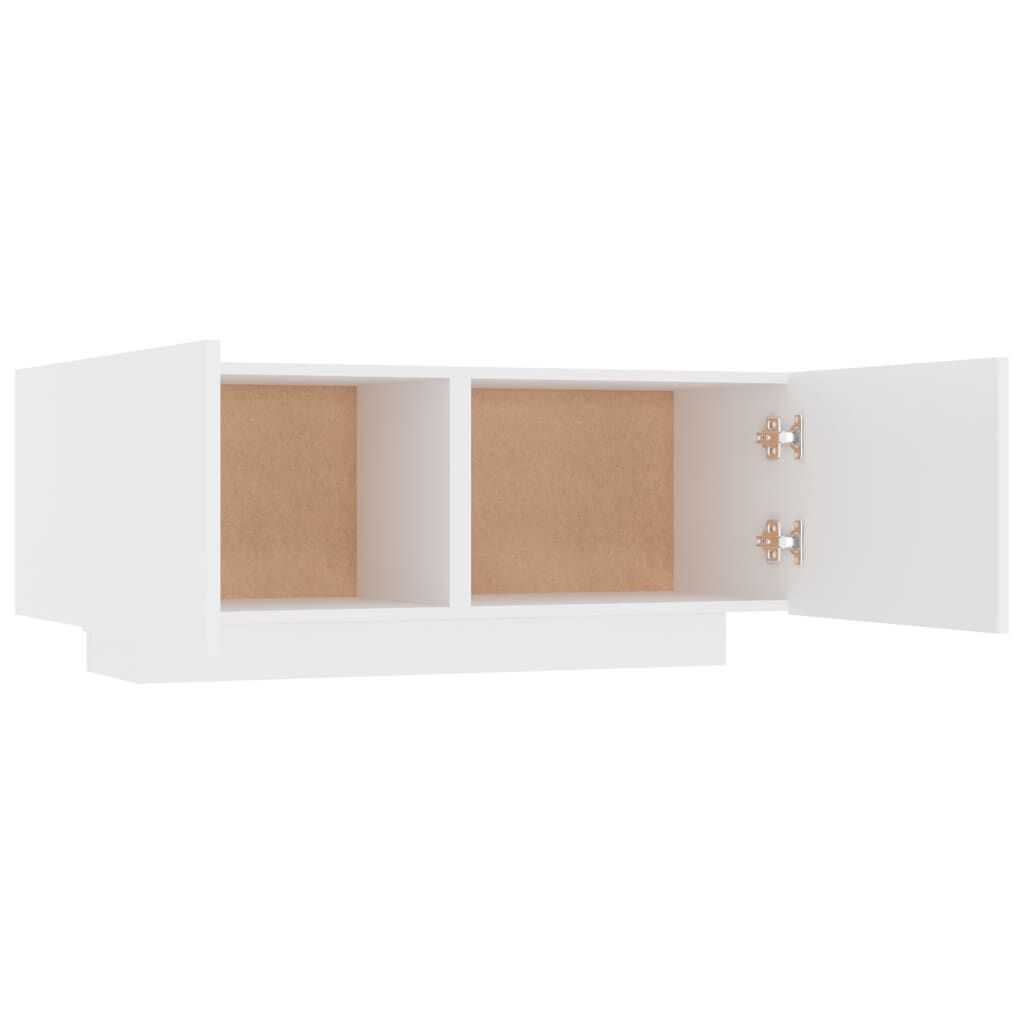 TV Board Schrank Weiß 100x35x40 cm ideal für Wohnzimmer und Multimedia TV Board Schrank Weiß 100x35x40 cm ideal für Wohnzimmer und Multimedia