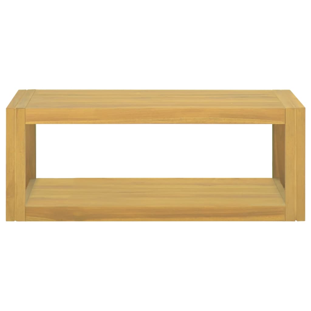 Badezimmerschrank Teakholz Wand 90x45x35 cm